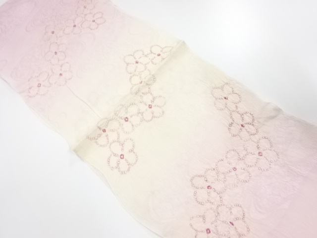 正絹　絞り　帯揚げ